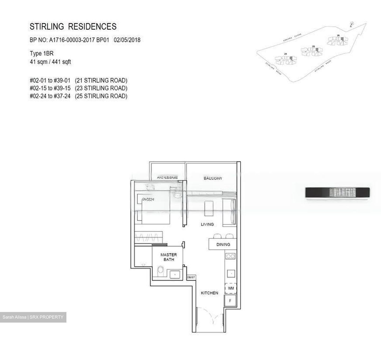 Stirling Residences (D3), Apartment #421733071